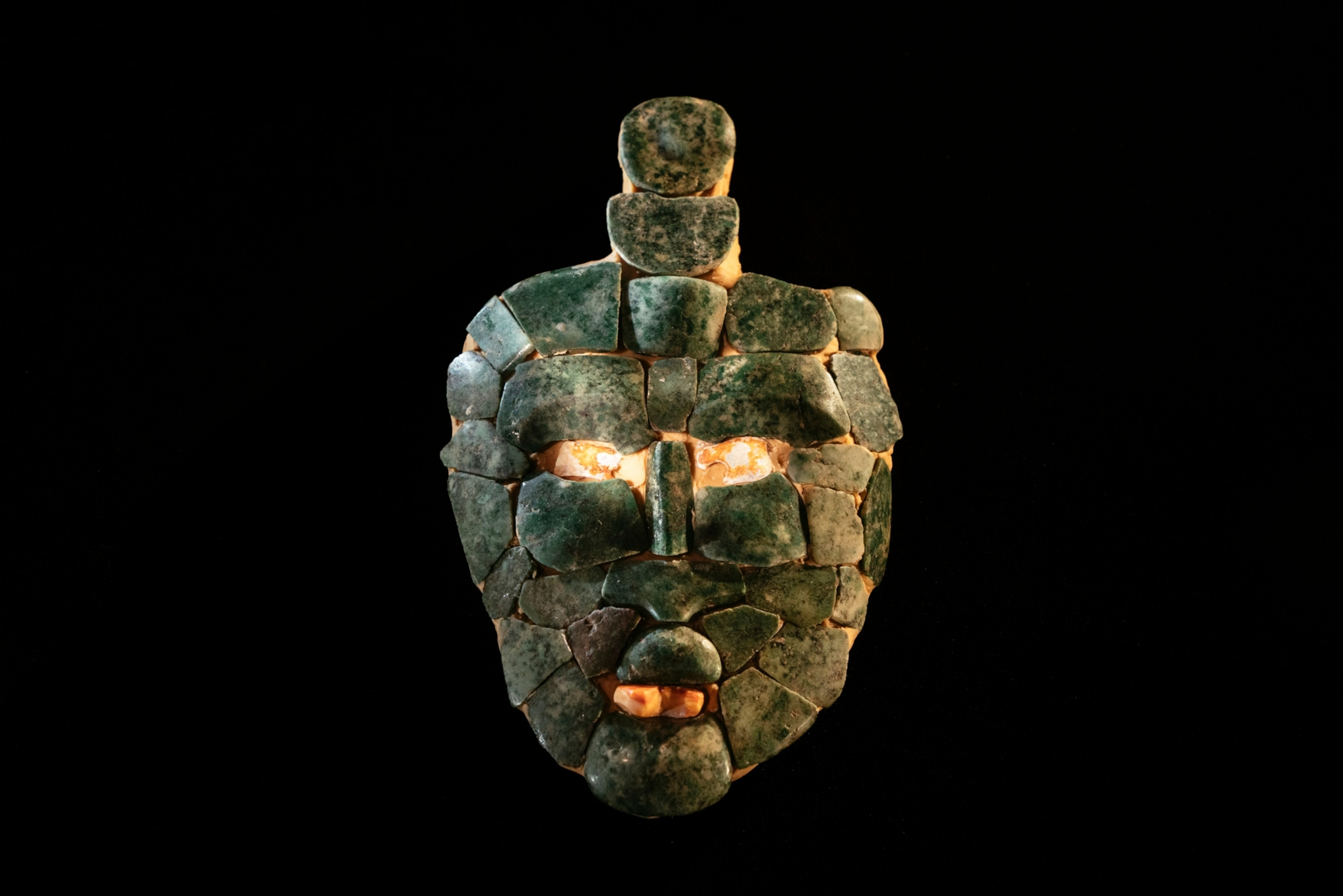 Maya jade mask