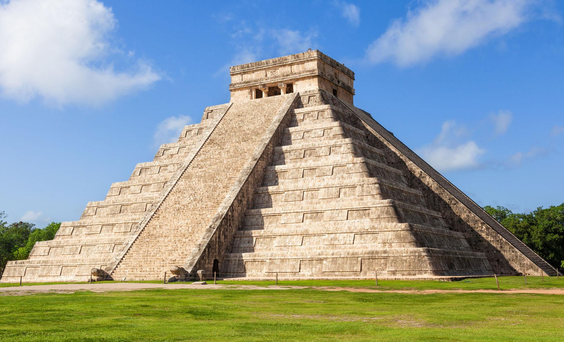 Maya pyramid